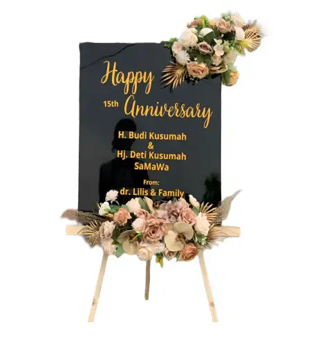 Papan Bunga Akrilik Kecitran